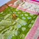 Parrot Green__Royal Rajgharana Sarees